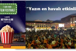 Bulvar AVM’de 7. Geleneksel Açık Hava Film Festivali Başlıyor